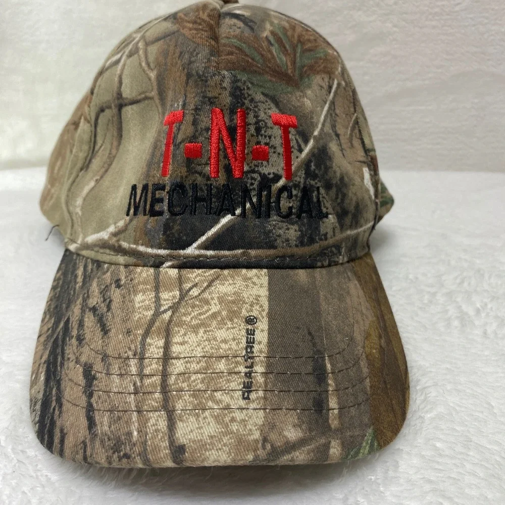 TNT Mechanical‎ Camouflage Baseball Cap Hat Cotton Adjustable